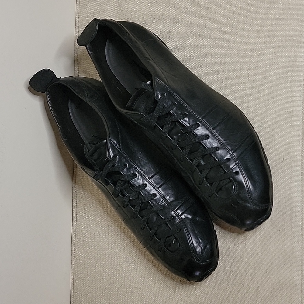 Mens Size 12 (US) Santoni AMG Mercedes Black Leather NWOT